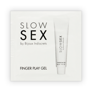 Bijoux Slow Sex-Slow Sex Gel Massaggio Finger Play, Dose Singola