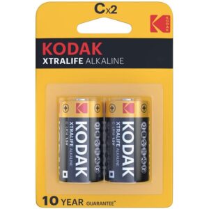 Kodak-Xtralife Batterie Alcaline C - 2 pezzi