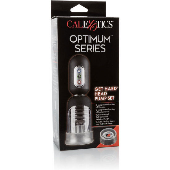 Calexotics-Get Hard Head Pump Set-5 velocità · Anelli & Guaine per pene (immagine 5)
