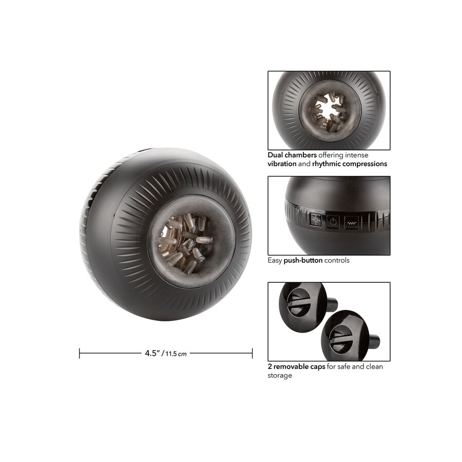 Calexotics-Optimum Power Masturball-Silicone, 10 velocità 8 Calexotics-Optimum Power Masturball-Silicone, 10 velocità · Masturbatori (imaginea 8)