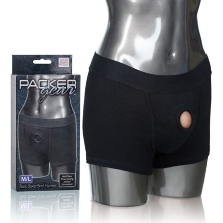Calexotics-Packer Gear Boxer Brief Harness M/L · Strap-on & Imbracature (immagine 2)