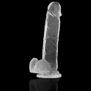 X Ray-Dildo Trasparente con testicoli 22 cm -o- 4.6 cm-Jelly · Dildo & Stimolatori (imaginea 7)