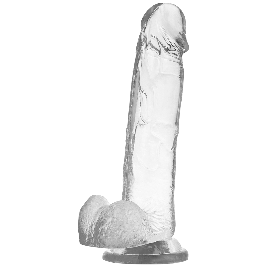 X Ray-Dildo Trasparente con testicoli 22 cm -o- 4.6 cm-Jelly · Dildo & Stimolatori (imaginea 4)