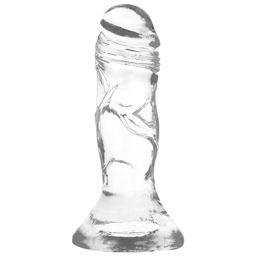X Ray-Dildo Trasparente Clear Cock 12 cm -o- 2.6 cm-Jelly, Ventosa · Dildo & Stimolatori (immagine 2)