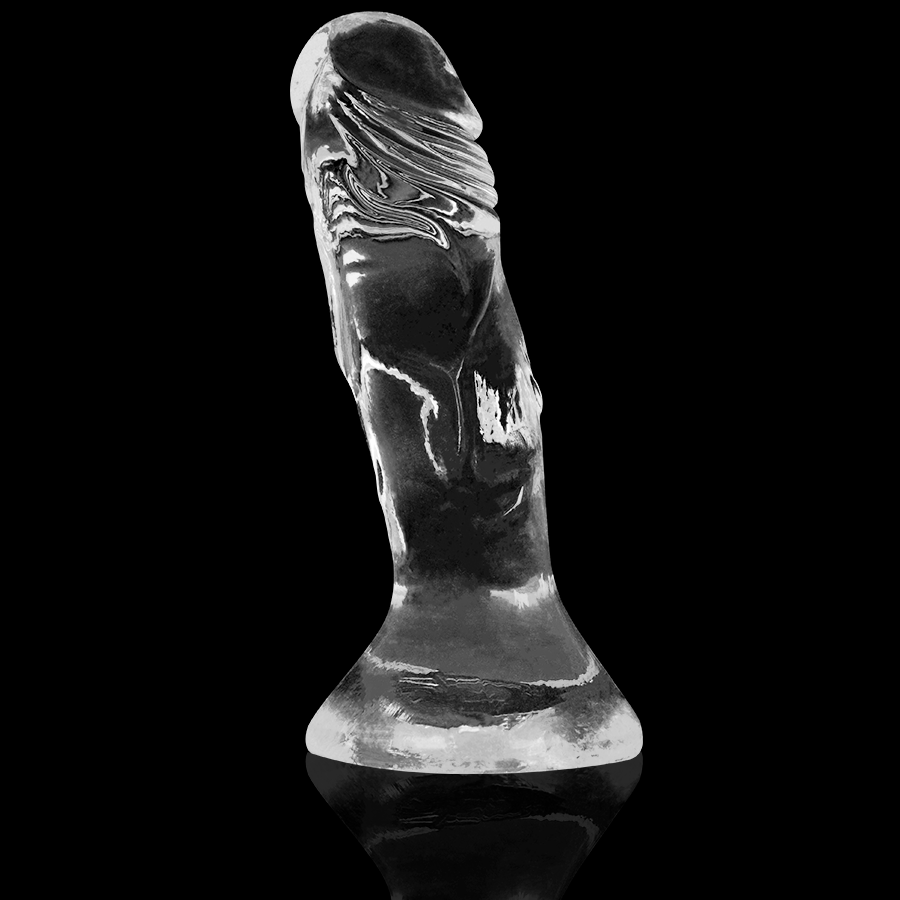 X Ray-Dildo Trasparente Clear Cock 12 cm -o- 2.6 cm-Jelly, Ventosa · Dildo & Stimolatori (immagine 5)