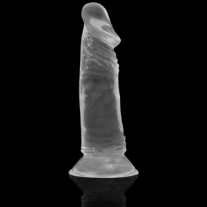 X Ray-Xray Clear Dildo Trasparente 16.5 cm X 4 cm-Jelly, Ventosa · Dildo & Stimolatori (imaginea 4)