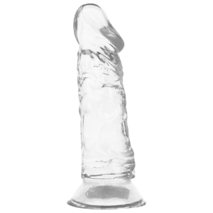X Ray-Xray Clear Dildo Trasparente 16.5 cm X 4 cm-Jelly, Ventosa · Dildo & Stimolatori (imaginea 7)