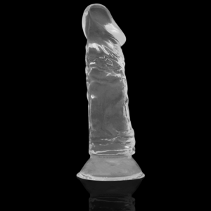 X Ray-Xray Clear Dildo Trasparente 16.5 cm X 4 cm-Jelly, Ventosa · Dildo & Stimolatori (imaginea 5)