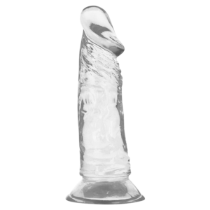 X Ray-Xray Clear Dildo Trasparente 16.5 cm X 4 cm-Jelly, Ventosa · Dildo & Stimolatori (imaginea 2)