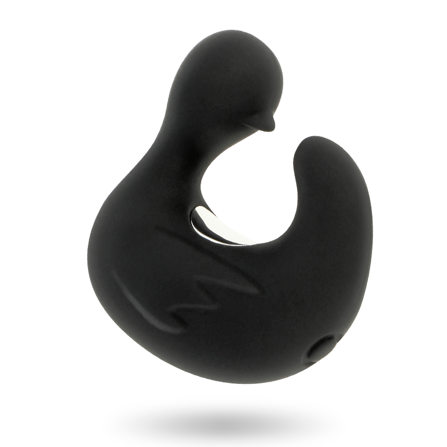 Black&silver-Duckymania Ditale Stimolante di Silicone — BLACK&SILVER · Vibratori (immagine 2)