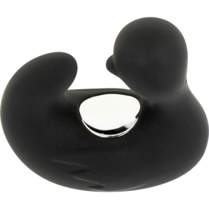 Black&silver-Duckymania Ditale Stimolante di Silicone — BLACK&SILVER · Vibratori (immagine 3)