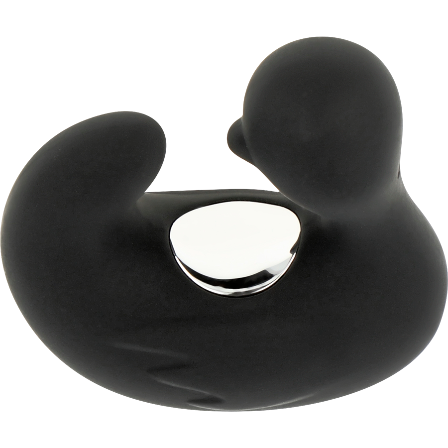Black&silver-Duckymania Ditale Stimolante di Silicone — BLACK&SILVER · Vibratori (immagine 3)