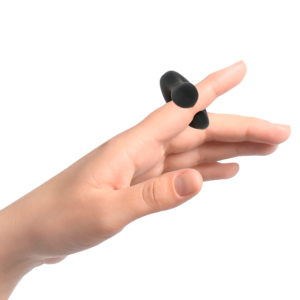 Black&silver-Duckymania Ditale Stimolante di Silicone — BLACK&SILVER · Vibratori (immagine 6)