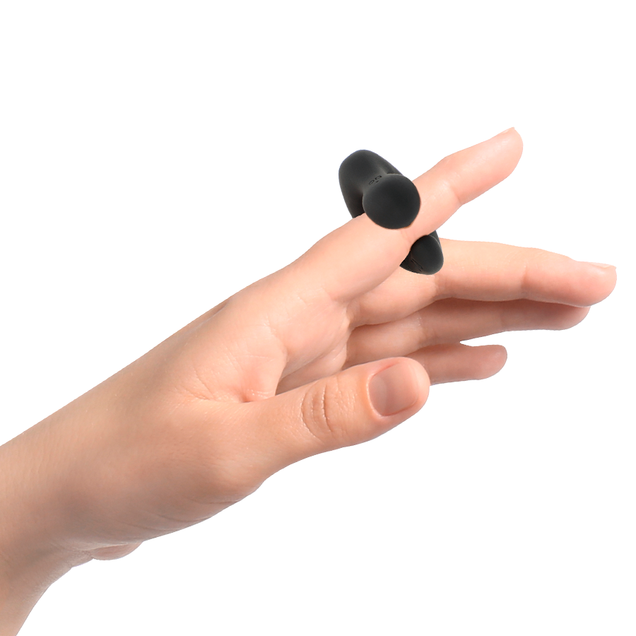 Black&silver-Duckymania Ditale Stimolante di Silicone — BLACK&SILVER · Vibratori (immagine 6)