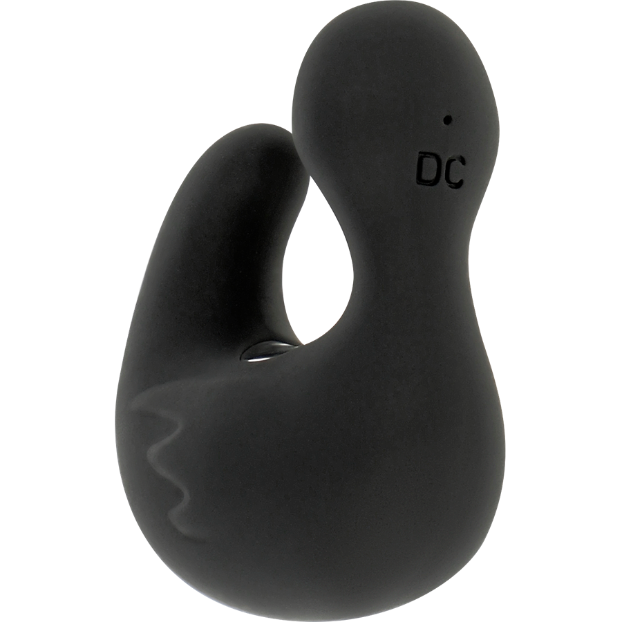 Black&silver-Duckymania Ditale Stimolante di Silicone — BLACK&SILVER · Vibratori (immagine 4)