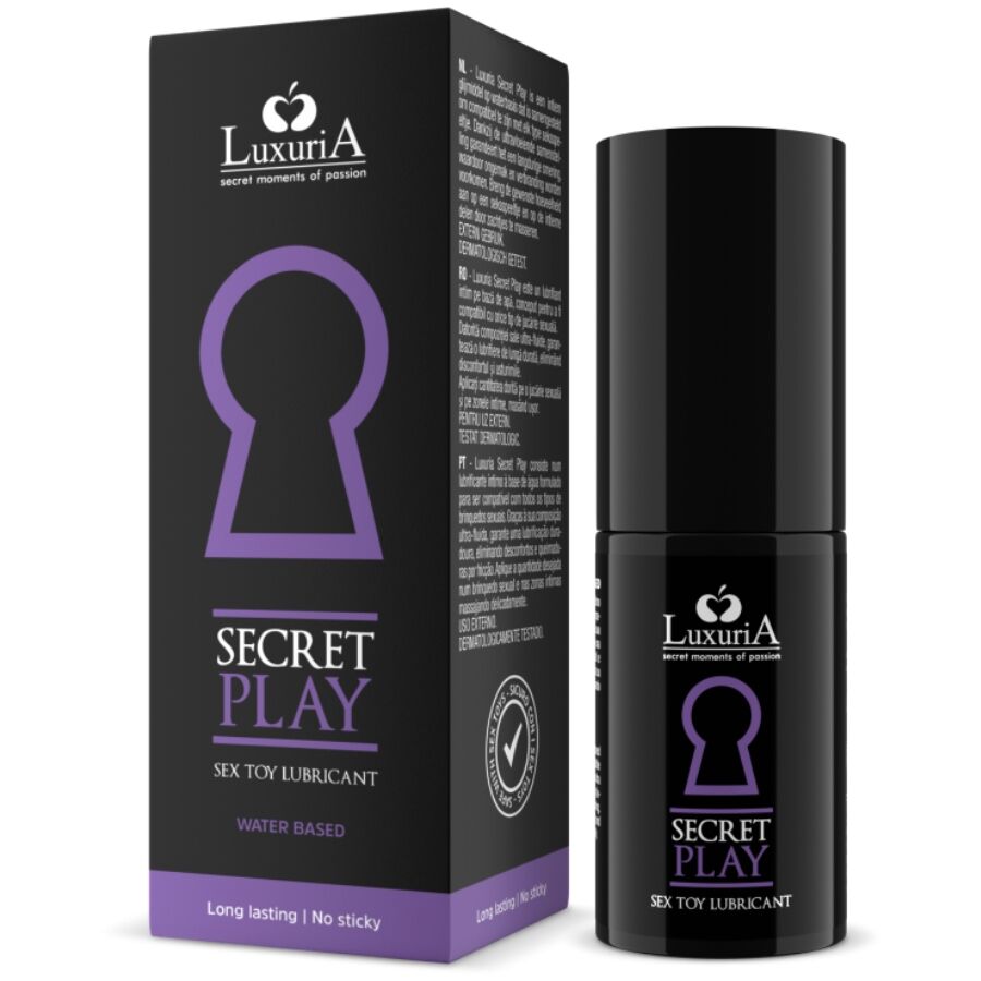 Intimateline Luxuria-Segreto Play Lubrificante per Giocattoli 1 Intimateline Luxuria-Segreto Play Lubrificante per Giocattoli · Lubrificanti