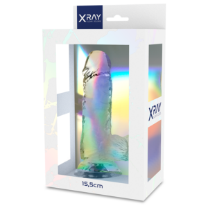 X Ray-Pene Trasparente con testicoli 15.5 cm -o- 3.5 cm-Jelly 9 X Ray-Pene Trasparente con testicoli 15.5 cm -o- 3.5 cm-Jelly · Dildo & Stimolatori (imaginea 2)