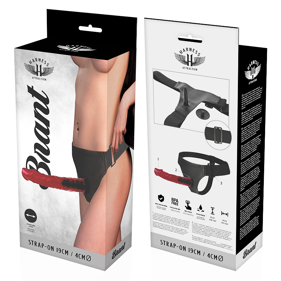 Harness Attraction-Pene Realistico Rotativo 19 cm - Ø 4 cm-TPR 3 Harness Attraction-Pene Realistico Rotativo 19 cm - Ø 4 cm-TPR · Strap-on & Imbracature (imaginea 3)