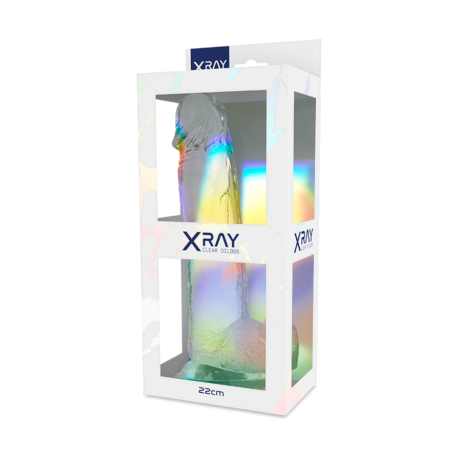 X Ray-Dildo Trasparente con testicoli 22 cm -o- 4.6 cm-Jelly 2 X Ray-Dildo Trasparente con testicoli 22 cm -o- 4.6 cm-Jelly · Dildo & Stimolatori (imaginea 2)