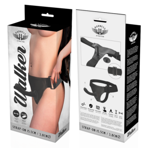 Harness Attraction-Silicone Walker G-spot 15.5 cm -o- 3.8 cm · Strap-on & Imbracature (immagine 3)