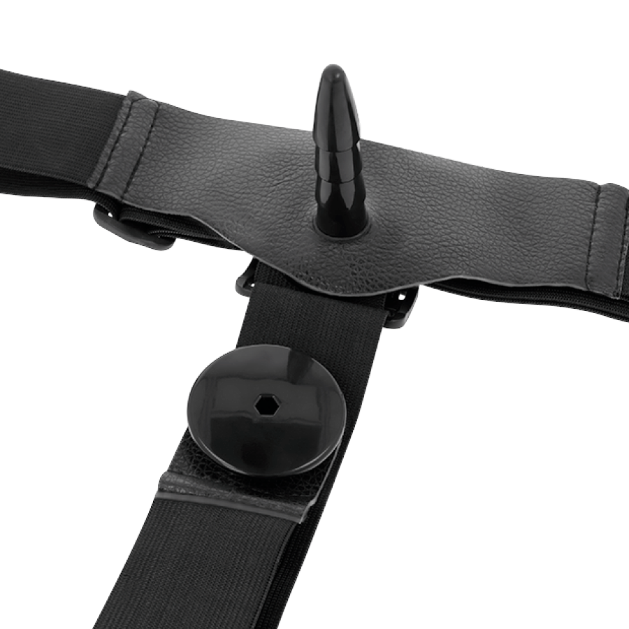 Harness Attraction-Wayne Double Penetrazione 16.5 cm -o- 3.5 cm-TPR 3 Harness Attraction-Wayne Double Penetrazione 16.5 cm -o- 3.5 cm-TPR · Strap-on & Imbracature (imaginea 3)