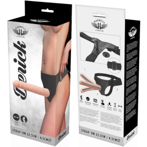 Harness Attraction-Derick Articolabile Flesh 22.5 cm -o- 4.5 cm-TPR 10 Harness Attraction-Derick Articolabile Flesh 22.5 cm -o- 4.5 cm-TPR · Strap-on & Imbracature (imaginea 4)