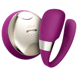 Lelo-Insignia Tiani 3 Massaggiatore per Coppia Viola-Silicone, 7 velocità · Vibratori
