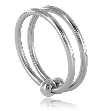 Metal Hard-Anelli Doppio in Acciaio 30mm
