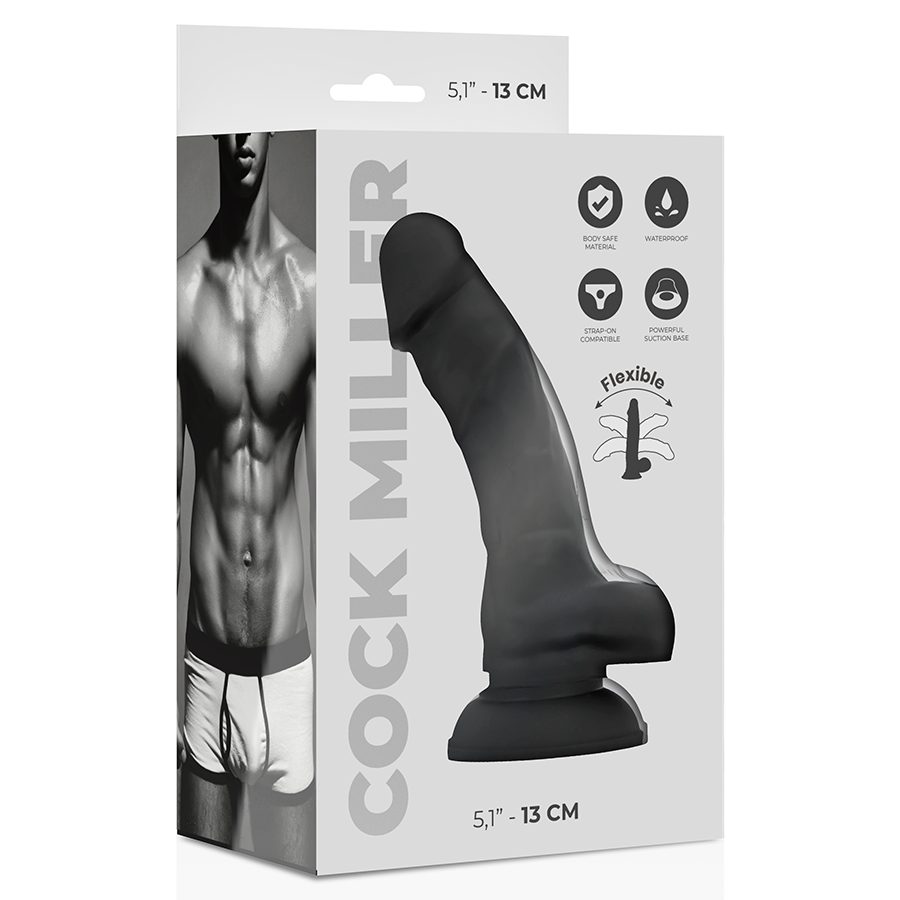 Cock Miller-Dildo in silicone Dual Density Cocksil articolabile Nero 6 Cock Miller-Dildo in silicone Dual Density Cocksil articolabile Nero · Dildo & Stimolatori (imaginea 6)