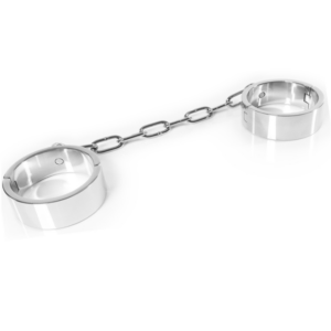 Metal Hard-Manette per caviglie con chiave Allen, Sottomissione Bdsm