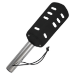 Metal Hard-The Paddle Originale Pelle e Metallo - Con Fori · Accessori BDSM