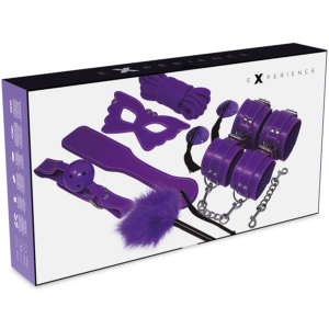 Experience-Set Fetish Bdsm Serie Purple-Pelle Ecologica · Bondage & Manette (imaginea 4)
