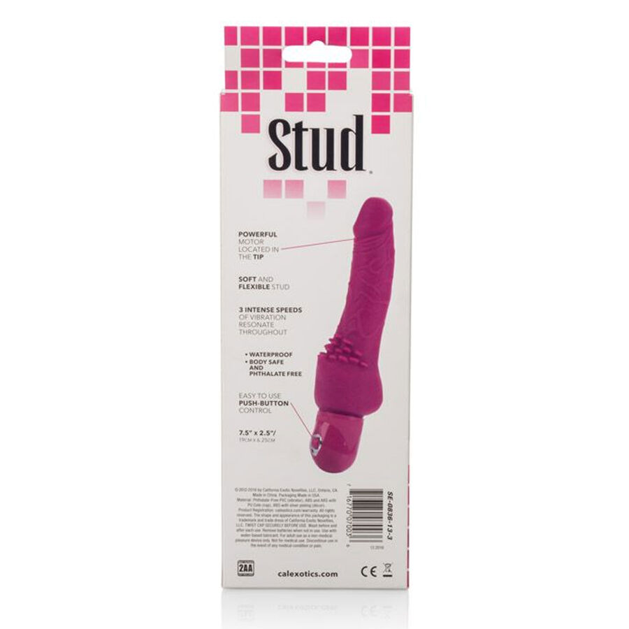 Calexotics-Vibratore Power Stud Clitterific Rosa 3 velocità · Vibratori (immagine 2)