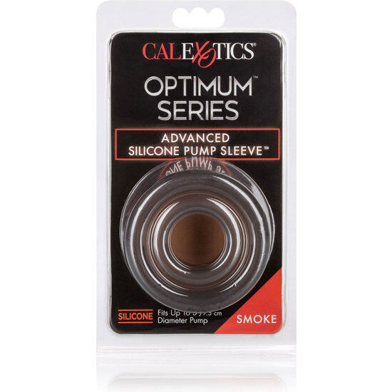Calexotics-Guaina Advanced Silicone per pompa, Nero · Anelli & Guaine per pene (imaginea 4)