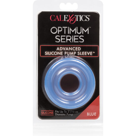 Calexotics-Adv Guaina Silicone per pompa, Blu · Anelli & Guaine per pene (imaginea 2)