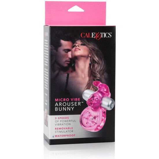 Calexotics-Anello Vibratore Micro Vibe Arouser Bunny TPR · Anelli & Guaine per pene (imaginea 2)