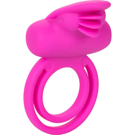 Calexotics-Anello a doppio vibratore con stimolatore · Anelli & Guaine per pene