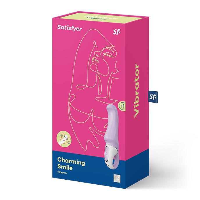 Satisfyer Vibrator-Vibes Charming Smile-Silicone, 12 velocità 4 Satisfyer Vibrator-Vibes Charming Smile-Silicone, 12 velocità · Vibratori (imaginea 4)