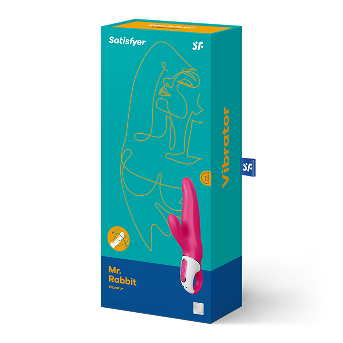 Satisfyer Vibrator-Vibe Mr Rabbit-Silicone, 12 velocità, Ricaricabile · Vibratori (imaginea 6)
