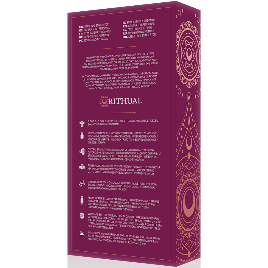 Rithual-Anusara Dual Motore Ricaricabile 2.0 47 Rithual-Anusara Dual Motore Ricaricabile 2.0 · Vibratori (imaginea 10)