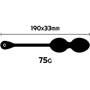 Rithual-Nisha Palline vaginali Ricaricabile Nero 29 Rithual-Nisha Palline vaginali Ricaricabile Nero · Giocattoli anali (imaginea 3)