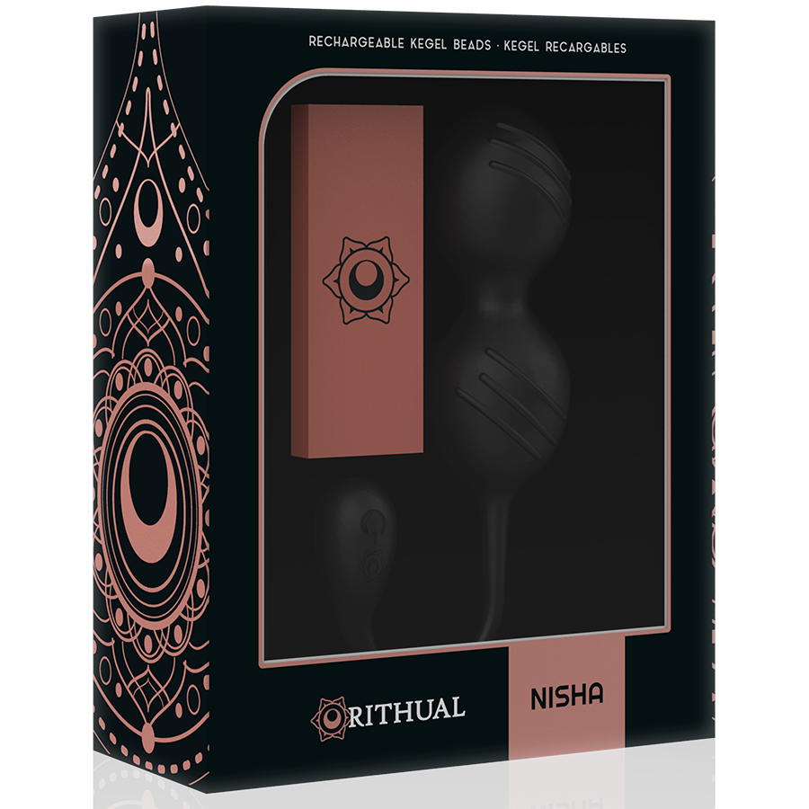 Rithual-Nisha Palline vaginali Ricaricabile Nero 25 Rithual-Nisha Palline vaginali Ricaricabile Nero · Giocattoli anali (imaginea 9)