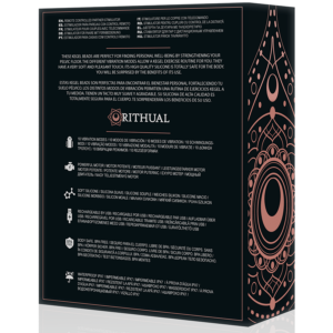 Rithual-Nisha Palline vaginali Ricaricabile Nero 36 Rithual-Nisha Palline vaginali Ricaricabile Nero · Giocattoli anali (imaginea 10)