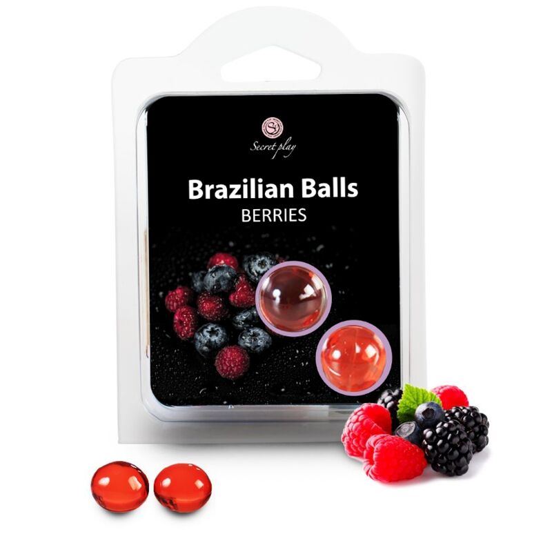 Secretplay Cosmetic-2 Sfere Brasiliane Sapore Frutti di Bosco 1 Secretplay Cosmetic-2 Sfere Brasiliane Sapore Frutti di Bosco · Lubrificanti