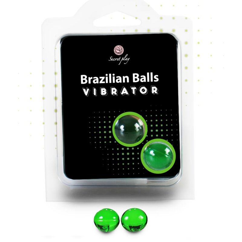Secretplay Cosmetic-Set 2 Palline Brasiliane con Effetto Vibratore 1 Secretplay Cosmetic-Set 2 Palline Brasiliane con Effetto Vibratore · Lubrificanti