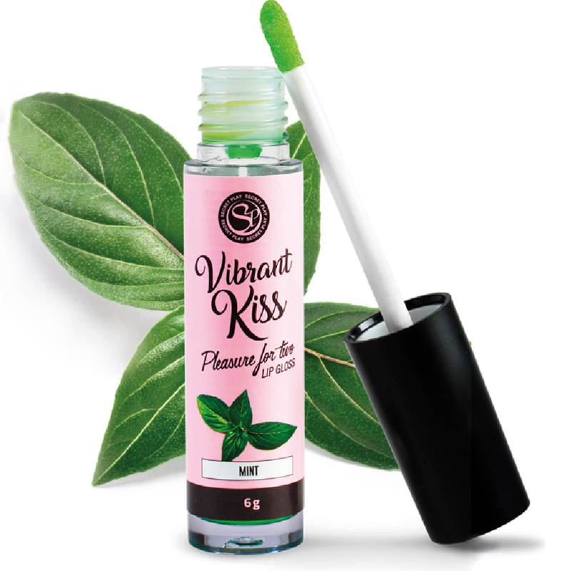 Secretplay Cosmetic-Lucido Labbra Vibrante Bacio Menta 1 Secretplay Cosmetic-Lucido Labbra Vibrante Bacio Menta · Afrodisiaci donna