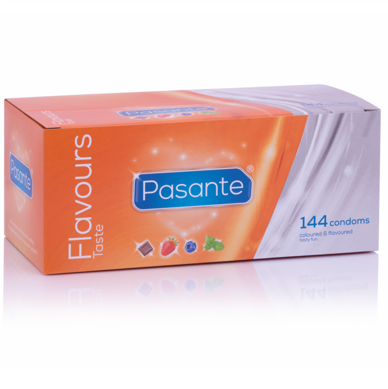 Pasante-Preservativi aromatici 144 Pezzi