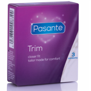 Pasante-Thin Trim Preservativi sottili, 3 pezzi