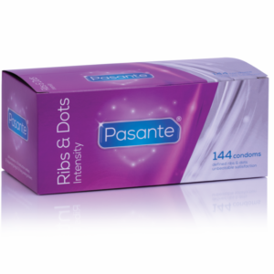 Pasante-Preservativi Ribs & Dots Intensity 144 Pezzi