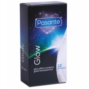 Pasante-Preservativi brillanti al buio 12 pezzi · Preservativi